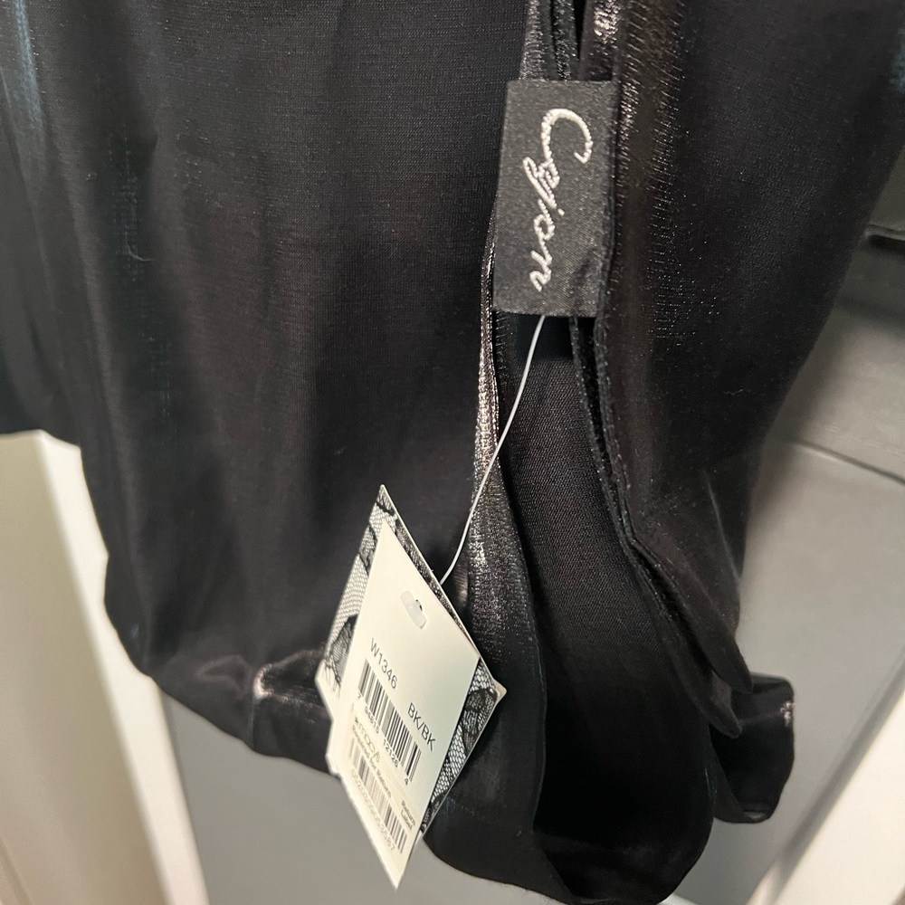 Cejon Metallic Shimmery Black Wrap